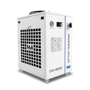 WaveTopSign S & A CW-6000AH CW-6200AH CW-6200BI工业空气冷水机用300W 600W Co2玻璃激光管冷水机 - Product Image 1