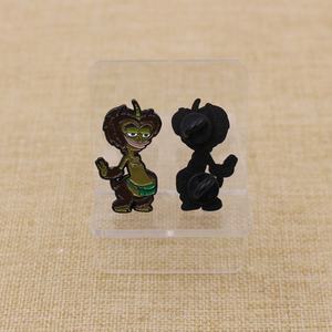 Regalos broche de mariposa Chapado en negro de metal personalizado para recuerdo - Product Image 6