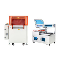 Machine d'emballage sous film rétractable PVC entièrement automatique à haute efficacité pour la production de boîtes alimentaires
