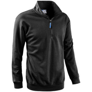 Felpa Corta con Zip Antracite Taglia XL - Product Image 1