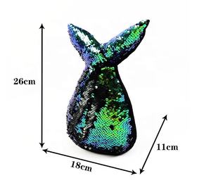 זנב בתולת ים בצורת בד טיוטה פקק בית פקק דלת קישוט - Product Image 4