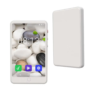 Lecteur MP4 portable 4 pouces, lecteur MP3 intelligent Android WiFi, 128 Go, streaming musical, Walkman avec écran tactile intégral et haut-parleur intégré - Product Image 1