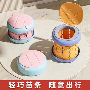 WC portable pliable pour enfants de 2 à 4 ans avec design multifonctionnel, couleur bleu-jaune - Product Image 5