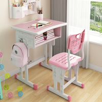 Ensemble chaise et bureau réglables en hauteur, écologiques, pour un apprentissage confortable
