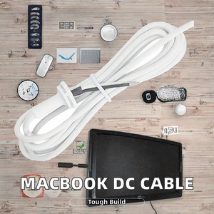 Kabel Adaptor 45W 2 Core DC Braid Shielding Tembaga Murni dengan Selubung PVC untuk Perbaikan MacBook Air/Pro 1&2 - Product Image 2