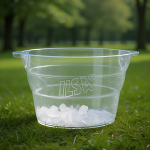 Secchiello portaghiaccio <b>Plastica</b> (47x29x24cm) per 2 bottiglie CRYSTAL Trasparente 2594047 - Product Image 2