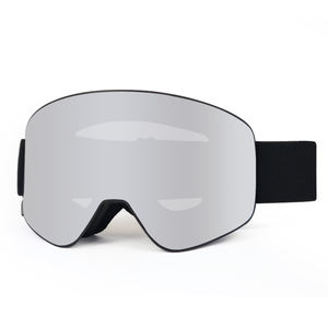 厂家批发无品牌标志圆柱镜片磁性滑雪护目镜男女防雾滑雪眼镜滑雪板滑雪镜 - Product Image 3