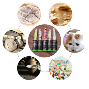 Rouleau anti-poils lavable en gel pour chien, avec manche en bambou, mini, réutilisable, sans résidus, extra large, 9 pouces, sans époxy - Product Image 6