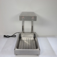 Ein Tablett Fast Food Warmer Küchen ausstattung Displayhcw-620 meist verkauften Edelstahl Restaurant 1000W Induktion heizung/7KG