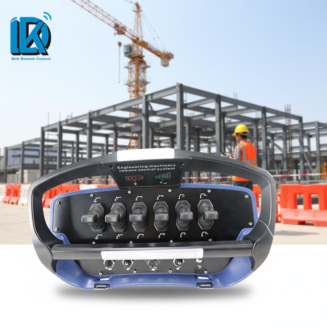 New Arrivals Radio Remote Control Wireless 12V 24V Hydraulic 6 Joysticks Industry Remote Control for Crane Truck IP68 Waterproof