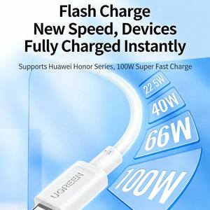 UGREEN สายชาร์จเร็วและซิงค์ข้อมูล USB-A เป็น USB-C 100W สำหรับสมาร์ทโฟน แท็บเล็ต แล็ปท็อป คาร์เพลย์ และฮาร์ดไดรฟ์ภายนอก - Product Image 5