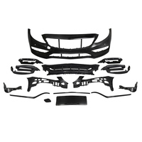 Kit carrosserie de pare-chocs haute performance et à bas prix pour Mercedes Benz Classe C W205 2016 + Mise à niveau vers le style C63 AMG.