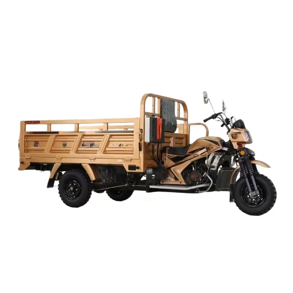 Good quality hot sale 3-Wheel Electric Dumper Tricycle for Adults 12V28Ah Cargo Tricycles with LED light