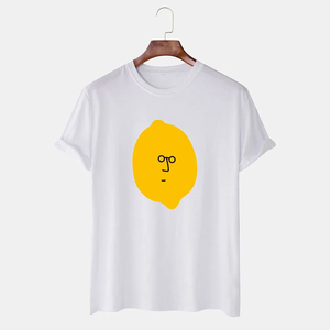เสื้อยืดผู้ชายผ้าฝ้ายแท้ 100% พิมพ์โลโก้ตามสั่ง พร้อมผ้าคุณภาพสูงป้องกันการหดตัว เหมาะสำหรับใส่ลำลอง - Product Image 2