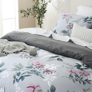 Wholesale Queen <b>King</b> <b>Size</b> Customized Eco-friendly 100% Printed Bamboo <b>Sheet</b> Set Cooling Bedding Set Duvet Cover with Pillowcase - Product Image 3