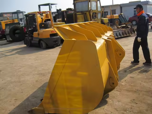 Chargeur frontal d'occasion Original 5 tonnes Small Cat 966G 966H Chargeur sur pneus d'occasion Caterpillar - Product Image 5