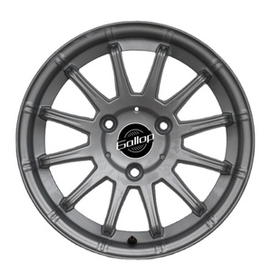 Gallop ล้อรถโดยสาร15นิ้ว et <span class=keywords><strong>22</strong></span> 23.5สีดำ PCD 3*112 et 30มม. สำหรับ Benz สมาร์ท W451 W452 W453ทะเล - Product Image 1