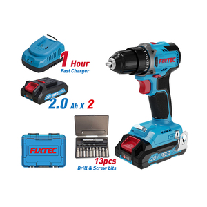 FIXTEC Herramientas Eléctricas, Taladro Inalámbrico <span class=keywords><strong>de</strong></span> <span class=keywords><strong>20V</strong></span> con Motor sin Escobillas, Atornillador <span class=keywords><strong>de</strong></span> <span class=keywords><strong>Impacto</strong></span> <span class=keywords><strong>Recargable</strong></span> <span class=keywords><strong>de</strong></span> Litio <span class=keywords><strong>de</strong></span> 50 N.m con Portabrocas sin Llave, OEM - Product Image 3