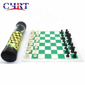 Juego de <span class=keywords><strong>Ajedrez</strong></span> CHRT de Alta Calidad, Reloj de <span class=keywords><strong>Ajedrez</strong></span> Portátil para Exteriores, Correas de Hombro DGT, <span class=keywords><strong>Piezas</strong></span> de <span class=keywords><strong>Ajedrez</strong></span> de Plástico para Viajes, Unisex - Product Image 1