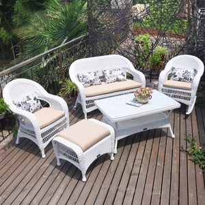 Conjunto de Muebles de Jardín de Ratán para Exteriores, <span class=keywords><strong>Sillas</strong></span> <span class=keywords><strong>y</strong></span> Mesas de Té, Combinación de <span class=keywords><strong>Sillas</strong></span> de Ratán para Patio, Villa, Balcón <span class=keywords><strong>y</strong></span> <span class=keywords><strong>Terraza</strong></span> - Product Image 1