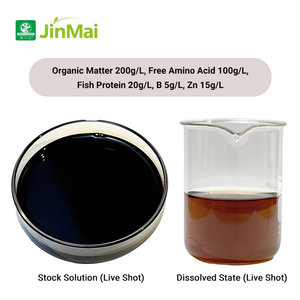 Fertilizante Orgánico Líquido con Aminoácidos y Proteína de Pescado, Anti-Estrés para Plantas, Tolerante a Sequías, Frío, Salinidad y Alcalinidad - Product Image 2