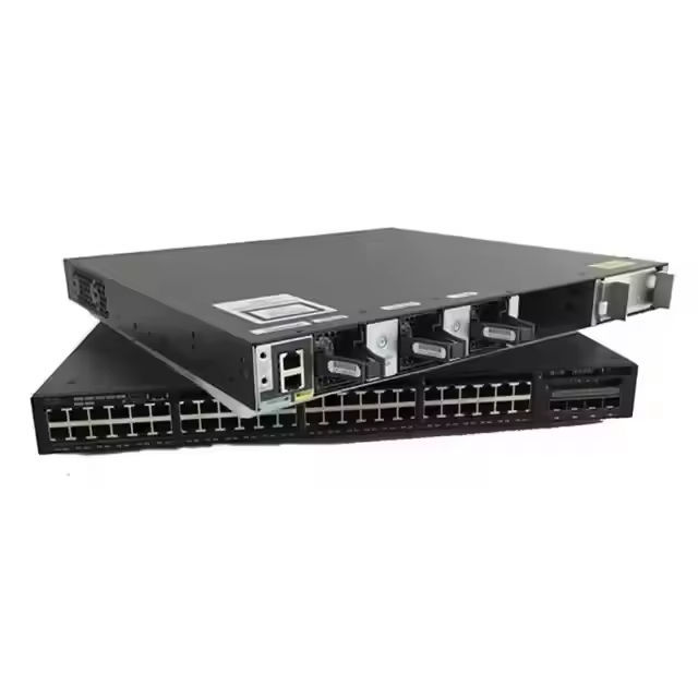 New WS-C3650-48PD-E 3650 Series Managed Switch with 48 X POE+ Ethernet Ports 4 X 1G Uplinks VLAN Support QoS SNMP in Stock