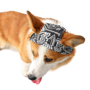 قبعة حيوانات أليفة جديدة للهالوين بتصميم كرتوني مخطط للصيف - قبعة كلاب قابلة للطي من البوليستر للكلاب الصغيرة/المتوسطة/الكبيرة - Product Image 5