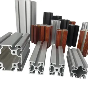 2040 t Schlitz Industrielle Aluminium profile nach nationalem Standard 2020 2040 3030 4040 T Aluminium werkstoffe mit Schlitz