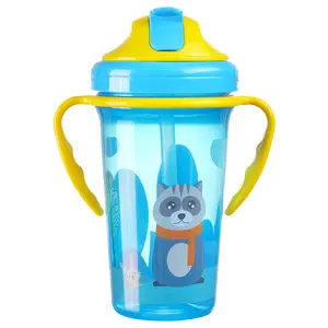 Bền dễ thương phim hoạt hình hữu ích Chất lượng cao bé PP sipper cup