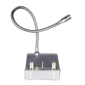 Intercomunicador de Ventanilla Zerui con Altavoz Bidireccional GP 1, Diseño a Prueba de Polvo, para Bancos, Hospitales, Mostradores de Boletos, Micrófono - Product Image 4