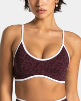 Ensemble de yoga pour femmes, Pilates, fitness, course à pied, entraînement, séchage rapide, imprimé léopard, sportswear color block, vêtements de sport