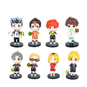 8 Figuras de <span class=keywords><strong>Anime</strong></span> con Temática de Voleibol, Incluyendo Figuras Coleccionables de la Serie Q en Caja Sorpresa y Artículos de Exhibición - Product Image 5