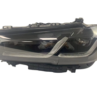 Venta caliente para BMW 5 Series G30 LCI Black Shadow Versión Faros LED