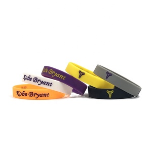 Pulseras de silicona para conmemorar a Legend Star, brazalete de goma de Kobe Bryant - Product Image 6