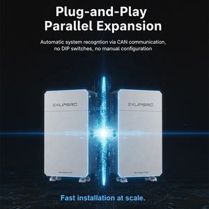 Sistema de Almacenamiento de Energía de Alto Voltaje de 400V, 16kWh Expandible a 256kWh, Batería Solar - Product Image 3