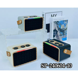 2024 nueva venta directa de fábrica Karaoke 1200 mAhAltavoces al aire libre RGB Altavoces portátiles para fiestas BT/USB/<span class=keywords><strong>FM</strong></span>/AUX/TWS/LED - Product Image 3