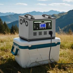 Lightweight Certified Solar <b>Station</b> Iron LiFePO4 2200W 3000W Outdoor Energy Storage System Car Compatibility Pure Sine Wave - Product Image 1