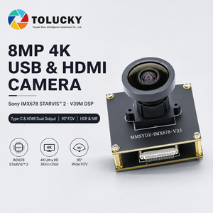 โมดูลกล้อง 8MP IMX678 4K MIPI รุ่น 95 °   เลนส์ STARVIS 2 บอร์ดแบบซ้อนสำหรับการมองเห็นในที่แสงน้อย HDR สำหรับหุ่นยนต์ AMR AGV SLAM Vision - Product Image 1