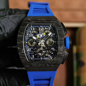 New Designer Hollow Mechanical <b>Watch</b> 11-03 Carbon Fiber <b>Watch</b> Automatic Chronograph Movement Mechanical <b>Watch</b> - Product Image 2