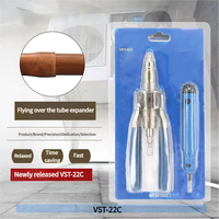 Kit Expansor de Tubos Manual VST-22B VST-22C VTT-5, Herramienta de Abocardado y Expansión de Tubos de Cobre y Aluminio de 6-22mm para Reparación de HVAC y Refrigeración