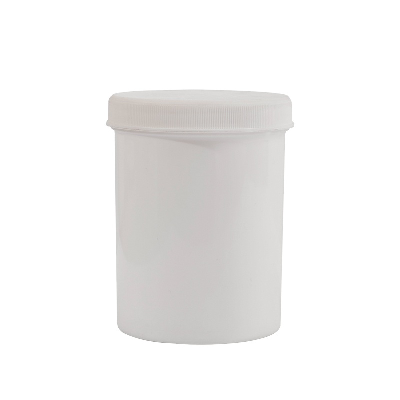 30ml White Wholesale Round Plastic RX Medicine Ointment Jars for Medical Containing