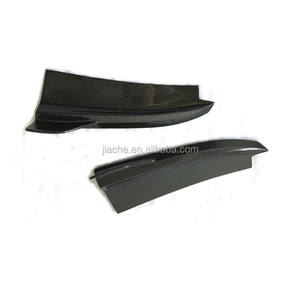 De fibra de carbono tope posterior labio difusor divisores para <span class=keywords><strong>Mercedes</strong></span>-<span class=keywords><strong>Benz</strong></span> Clase C W205 C205 C200 C250 <span class=keywords><strong>C300</strong></span> C63 AMG deporte 2015 - <span class=keywords><strong>2019</strong></span> - Product Image 3