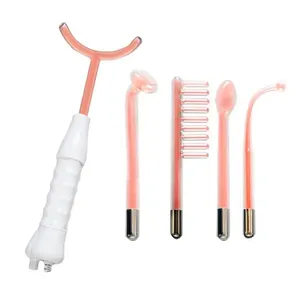 5 Köpfe übergeben Hochfrequenz-Schönheits produkte Gesichts therapie Zauberstab Maschinen set Tragbare Hauts chönheits ausrüstung für den Heimgebrauch - Product Image 5