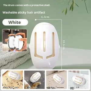 Rodillo Quitapelusas y Removedor de Pelusas de Plástico Lavable y Ecológico para Uso Doméstico, Potente <span class=keywords><strong>Limpiador</strong></span> de Polvo para Ropa y Cabello - Product Image 5