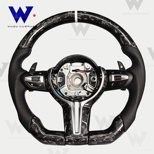 Para <span class=keywords><strong>BMW</strong></span> Serie EF F30 F10 F31 F20 E90 F80 F32 F01 F22 F25 F26 F33 F34 F35 E90 E60 Volante de fibra de carbono forjado - Product Image 5