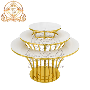 Sự kiện hiện đại Đảng gương <span class=keywords><strong>Glass</strong></span>/MDF Top Party tráng miệng độc đáo bánh bảng đám cưới - Product Image 6