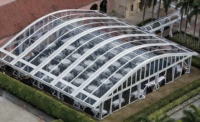 Carpas Resistentes para Fiestas y Bodas, Impermeables, de PVC y PVDF, Blancas, Grandes, para 300 Personas, Eventos al Aire Libre, Exhibiciones, Todas las Temporadas, 10X10