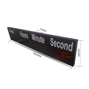 หน้าจอ <span class=keywords><strong>LED</strong></span> 6นิ้วตัวจับเวลานับถอยหลังไฟ <span class=keywords><strong>LED</strong></span> ดิจิตอลติดผนังคุณภาพสูง - Product Image 2