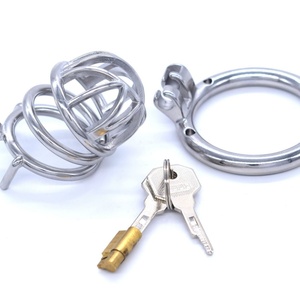 Jaula de Castidad Masculina Pulida a Mano en Oferta, Juguete Sexual de Abstinencia, Jaula para Pene de Fantasía BDSM, Retrasa la Eyaculación para Hombres - Product Image 5
