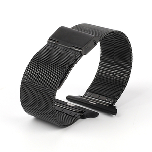 Bracelets en maille pour Apple Watch Series 7 6 <span class=keywords><strong>SE</strong></span> 5 4 3 2 1, boucle de bracelet en acier inoxydable pour 38 42 40 44 41 45 mm - Product Image 5